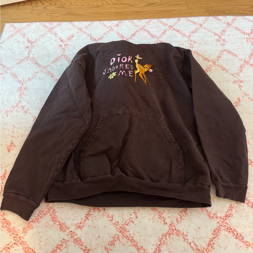 Dior Megayacht Brown Graphic Hoodie